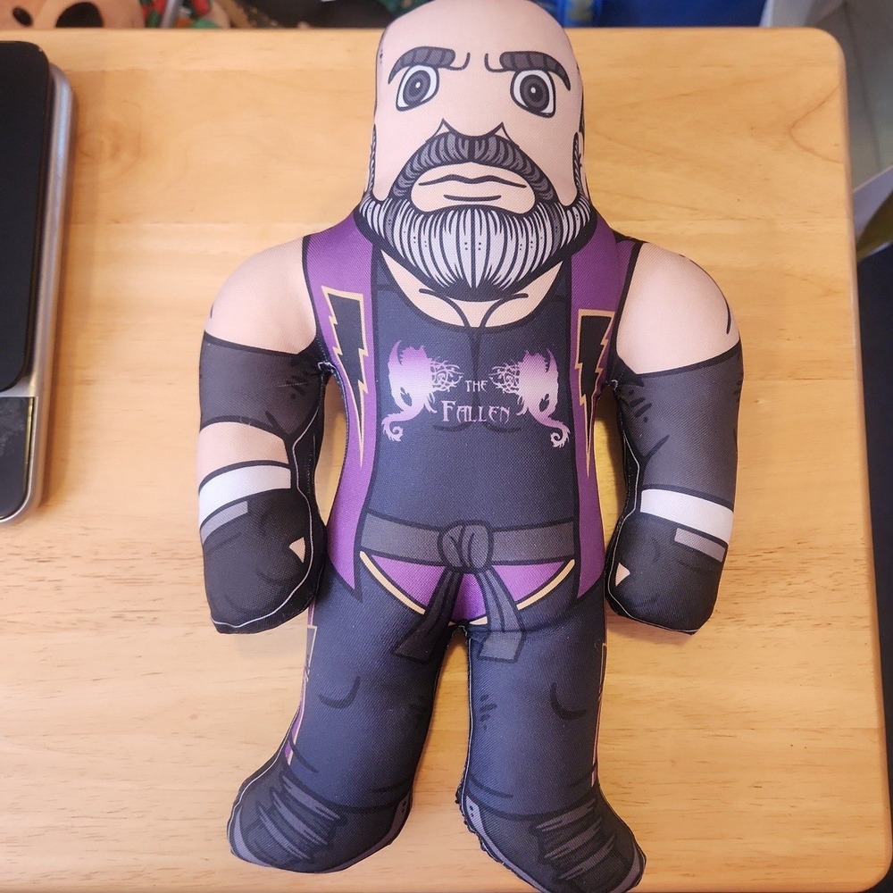 slam buddy the fallen wrestler plush